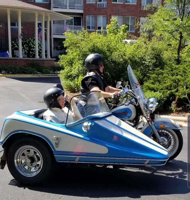 A dream ride for Grandpa Bull Falls HarleyDavidson